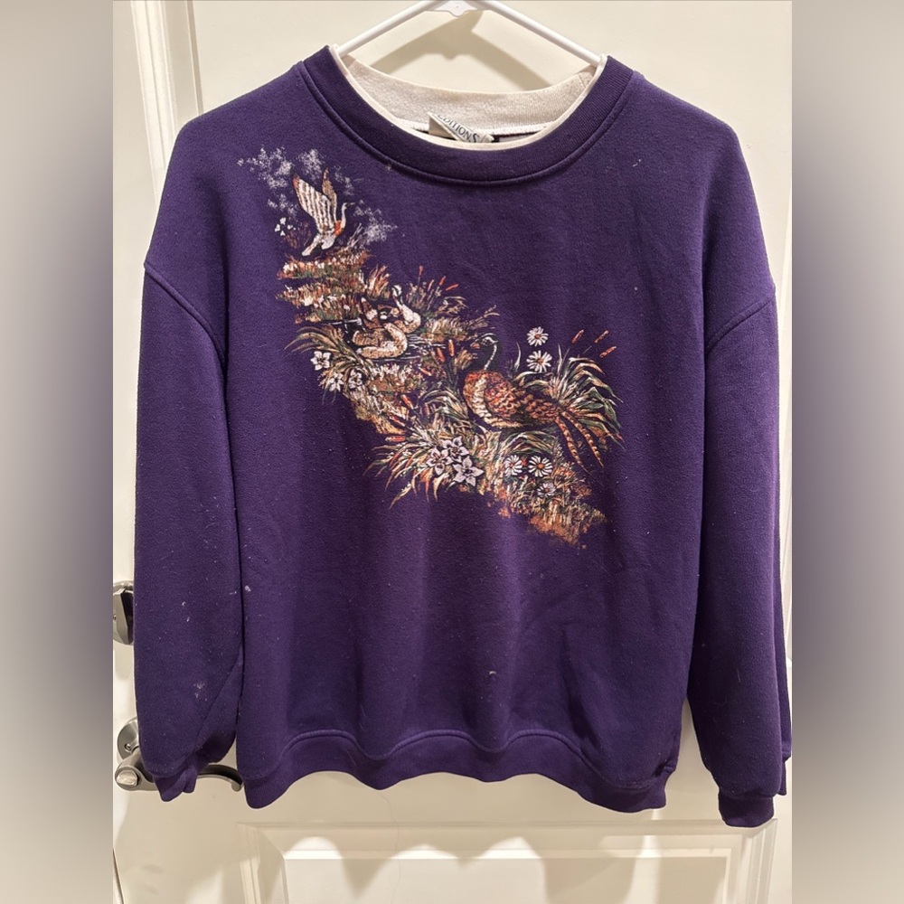 Vintage women’s fall crewneck